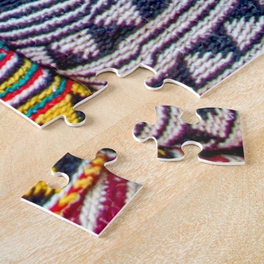 Marokko Taqiyah Petten Legpuzzel (Zijkant)