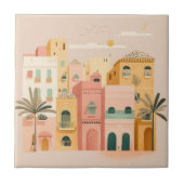 Marokko Tegeltje (Voorkant)