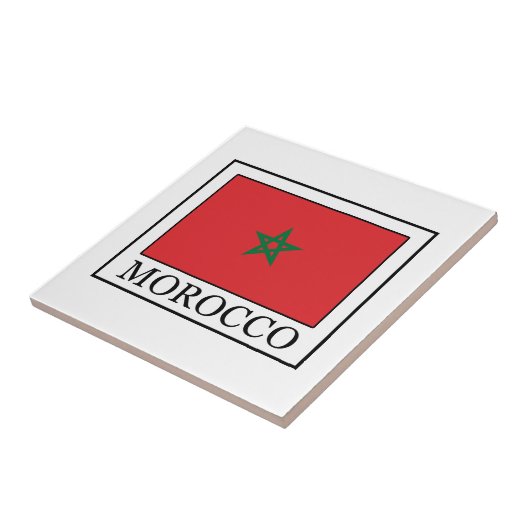 Marokko Tegeltje (Zijkant)