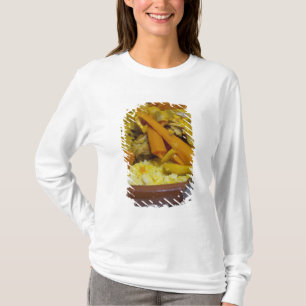 Marokko, Tetouan. Traditioneel Marokkaans gerecht  T-shirt