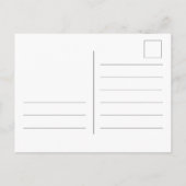 Marokko Travel briefkaart chefchaoun, blauw stadsc (Achterkant)