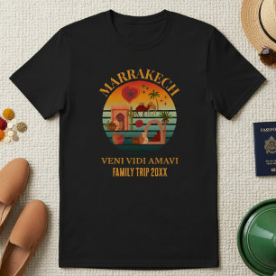 Marokko Veni Vidi Amavi Groep Vakantie MARAKKESH T-shirt