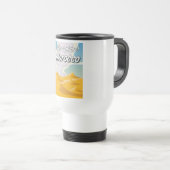 Marokko vintage reisposter reisbeker (Voorkant rechts)