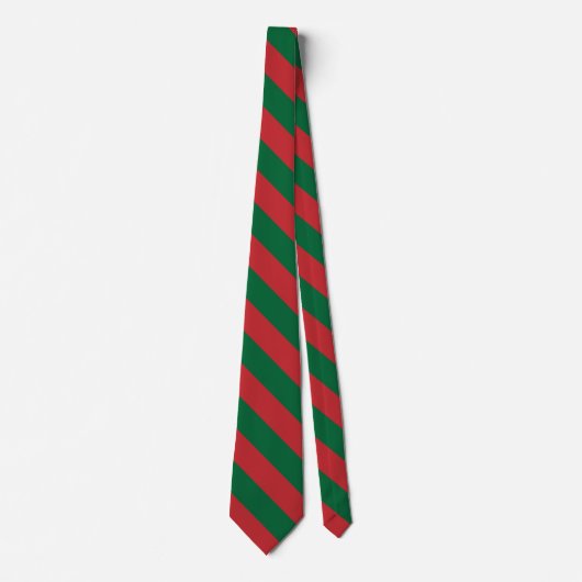 Marokko Vlag Elegante Patriottische Stropdas (Voorkant)