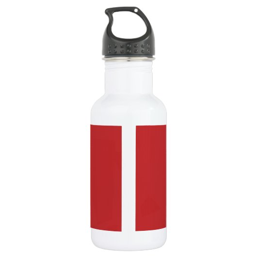 Marokko Vlag Liberty Bottle Waterfles (Achterkant)