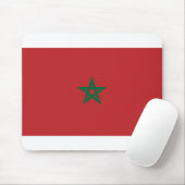 Marokko Vlag Muismat (Met muis)