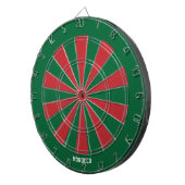 Marokko Vlag Patriot's Bullseye Dartbord (Voorkant Rechts)