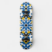 Marokko Vlag Ster Rood Aangepaste Grafische Profes Persoonlijk Skateboard (Voorkant)