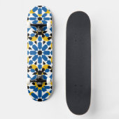 Marokko Vlag Ster Rood Aangepaste Grafische Profes Persoonlijk Skateboard (Voorkant)