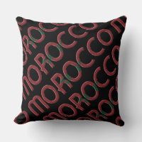 Marokko vlag Typografie African Souvenir