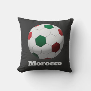 Marokko Voetbal Kussen