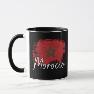 Marokko voetbal liefhebber cadeau Maroc Vlag Marok Mok