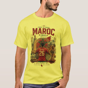Marokko voor altijd: WK 2026 T-shirt