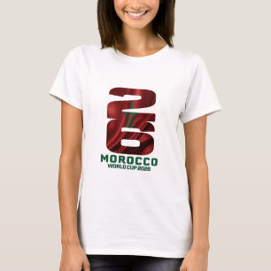Marokko WK 2026 - Atlas Leeuwen Fan T-Shirt