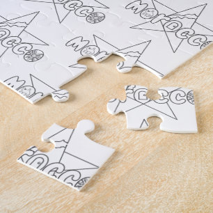 Marokko wordt gekroond tot tradities, deuren van h legpuzzel