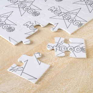 Marokko wordt gekroond tot tradities, deuren van h legpuzzel