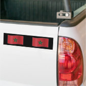 Marokko zwaait, Marokko Bumpersticker (Op Truck)