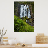 Marokopa waterval, Nieuw-Zeeland Poster (Keuken)