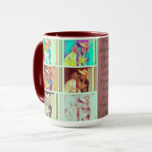 Maron 15 oz Combo Mok Aangepaste Creëer koffie (Voorkant links)