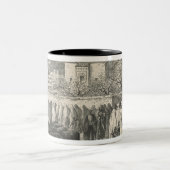 Maron en Processie: Tlemcen Tweekleurige Koffiemok (Center)