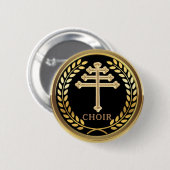 Maronite Church Choir Pin Button (Voorkant /achterkant)