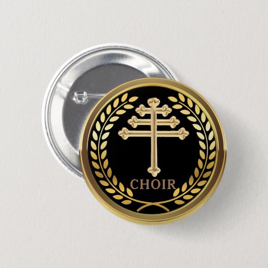 Maronite Church Choir Pin Button (Voorkant /achterkant)