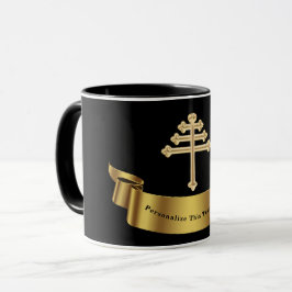 Maronite Church Cross-Personalized Gift Mok