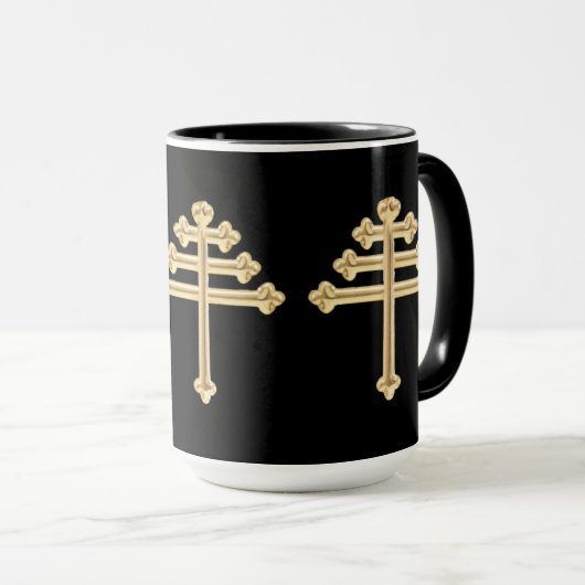 Maronite Church Gift Coffee Mok (Voorkant rechts)