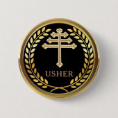 Maronite Church Usher Pin Button (Voorkant)