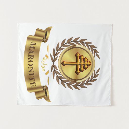 Maronite Church Wandkleed (Voorkant (horizontaal))