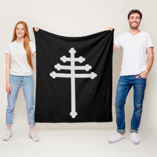 Maronite-katholieke orthodoxe Syriac Church Cross Fleece Deken