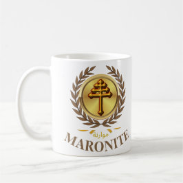 MARONITE (Officieel kruisje) CadeauMok Koffiemok
