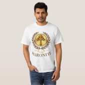 MARONITE (Officiële Kruis) T-Shirt (Voorkant volledig)