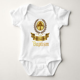 Maronitische doop personaliseerbare baby romper