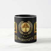 Maronitische katholieke kerk cadeaumok mok (Midden)