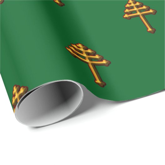 Maronitische Katholieke Kerk Cross Gift Cadeaupapier (Rol Hoek)