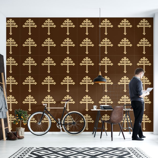 Maronitische Kerk Kruis Liturgisch  Behang (Woonkamer)