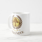 MARONITISCHE (Officiële Kruis) Geschenkmok Koffiemok (Voorkant links)