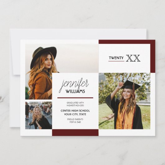 Maroon 3 Aankondiging foto Afstuderen (Voorkant)