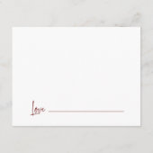 Maroon Advice and Wishes for the Graduate Informatiekaartje (Achterkant)