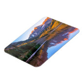 Maroon Alpen Glow Magneet (Linkerzijde)