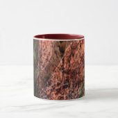 Maroon behandelde gelaagde Mok bomen (Midden)