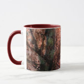 Maroon behandelde gelaagde Mok bomen (Links)