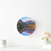 Maroon Bells Alpen Glow Ronde Klok (Huis)