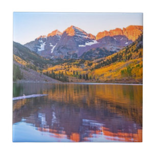 Maroon Bells Alpen Glow Tegeltje