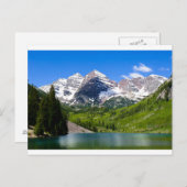 Maroon Bells Briefkaart (Voorkant / Achterkant)