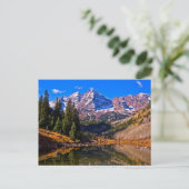 Maroon Bells Briefkaart (Staand voorkant)