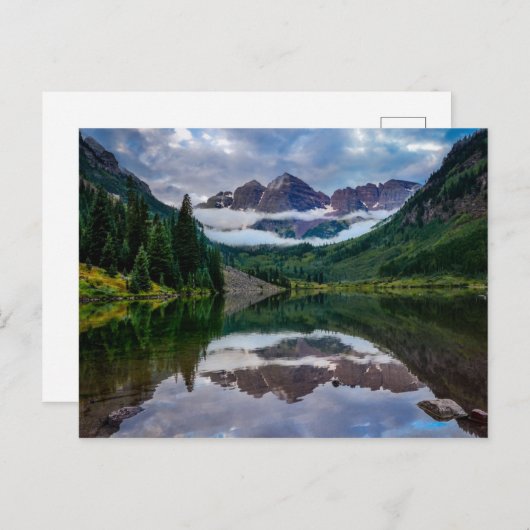 Maroon Bells Briefkaart (Voorkant / Achterkant)