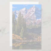 Maroon Bells Briefpapier (Voorkant / Achterkant)