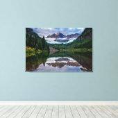 Maroon Bells Canvas Afdruk (Insitu (Houten vloer))